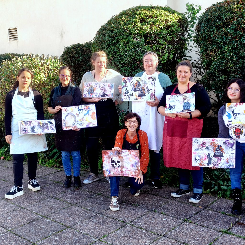 Projet journée créative 22 octobre 2025 - Association de Mixed- media Hermmicraft l'Hermitage (35)