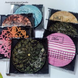 CDs recyclés et upcyclés - Association Hermmicraft 2025 - L'Hermitage 35