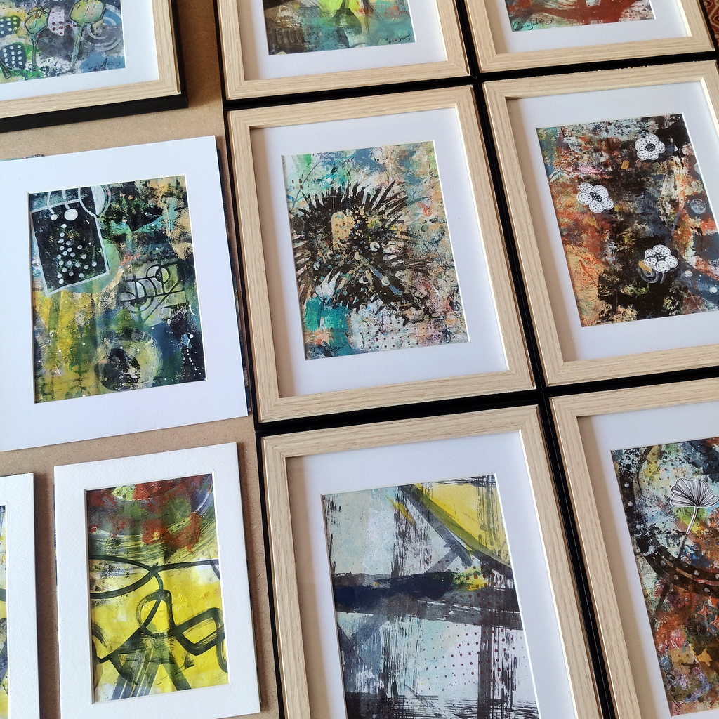 "Messy" - Série de tableaux semi-abstraits, par Cocofolies Mixed media, 2026