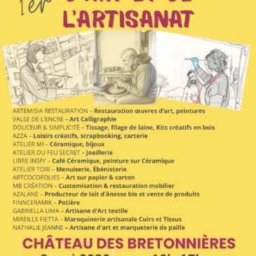 1er Salon des métiers d'art et de l'artisanat de Thélème 9 mai 2026