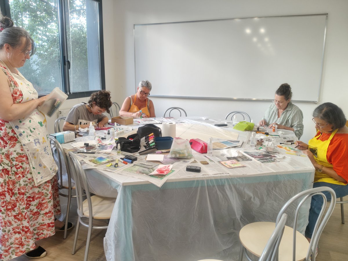 Animation mixed media 2025-2026 au DREAL Bretagne - A l'association Ascee35